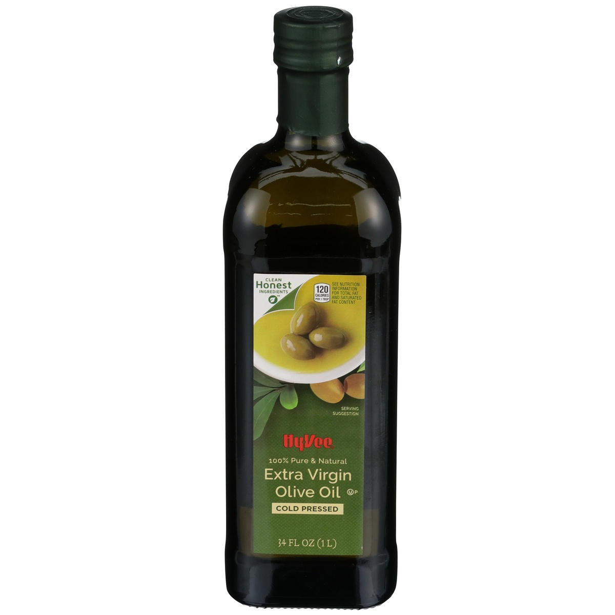 slide 1 of 1, Hy-vee Extra Virgin Olive Oil - 33.8 fl oz, 33.8 fl oz