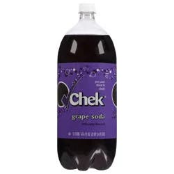 Chek Grape Soda- 2 liter