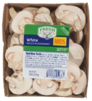 Kroger Sliced White Mushrooms