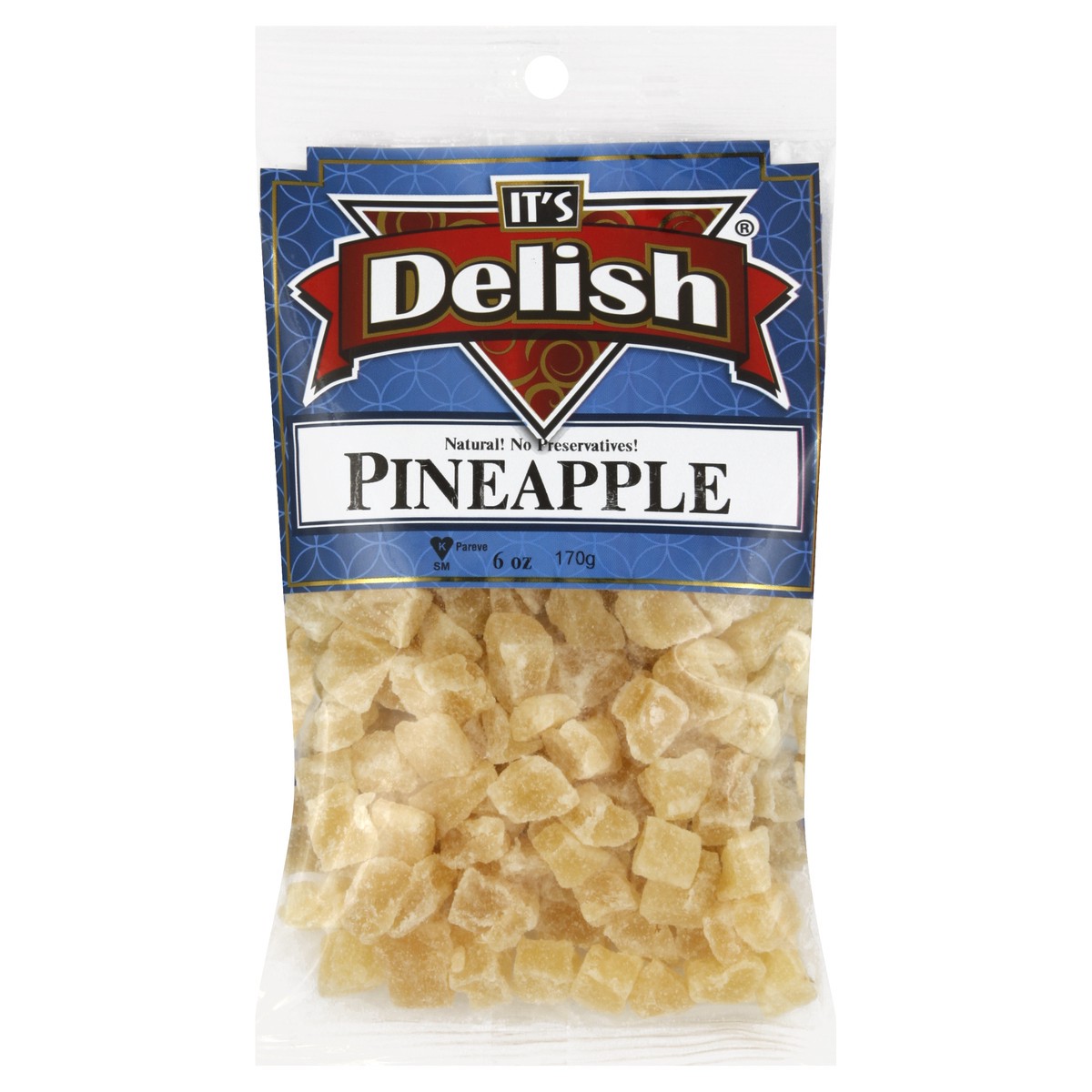 slide 4 of 5, It's Delish Pineapple, 6 oz