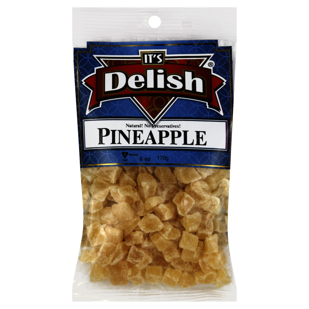 slide 1 of 5, It's Delish Pineapple, 6 oz