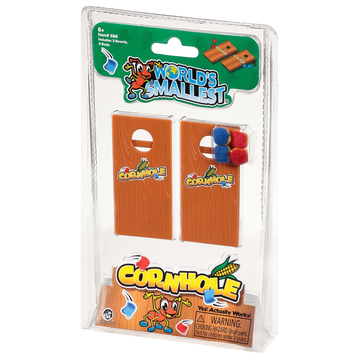 slide 6 of 11, World's Smallest Corn Hole 1 ea Blister Pack, 1 ct
