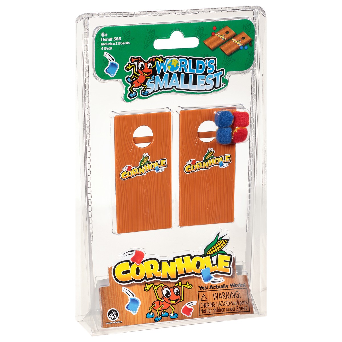 slide 10 of 11, World's Smallest Corn Hole 1 ea Blister Pack, 1 ct