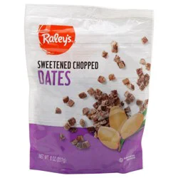 Raley's Dates, Chopped 8 oz