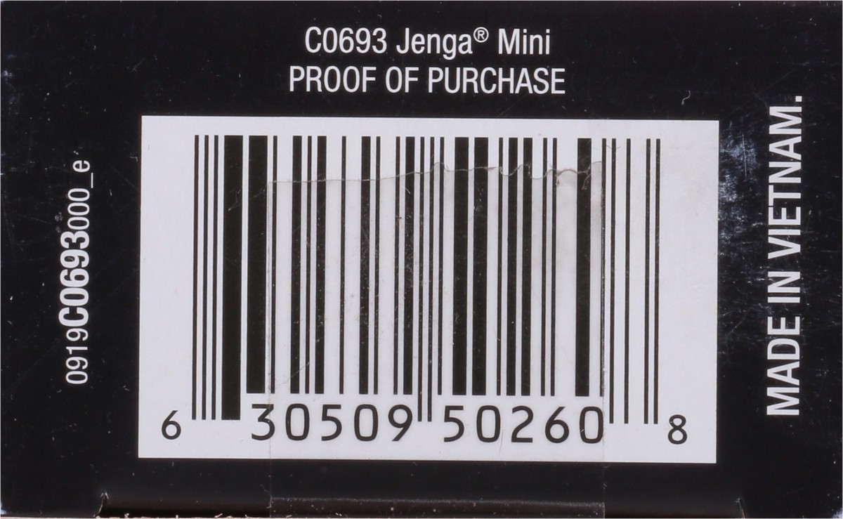 slide 4 of 9, Hasbro Pocket-Sized Mini Jenga Mini Game 1 ea, 1 ct