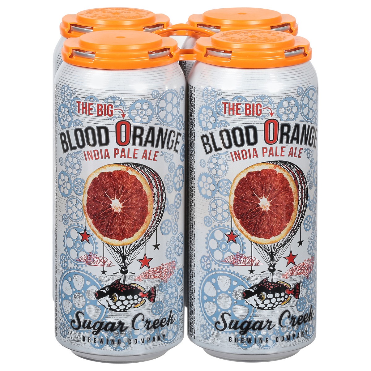 slide 1 of 9, Sugar Creek Brewing Company India Pale Ale Blood Orange Beer - 4 x 1 pint Cans, 4 ct; 16 oz