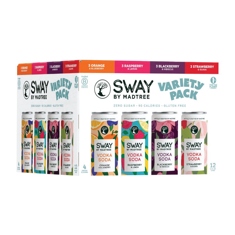 slide 2 of 6, Madtree Brewing Company Sway Variety Pack, 8 ct; 12 fl oz