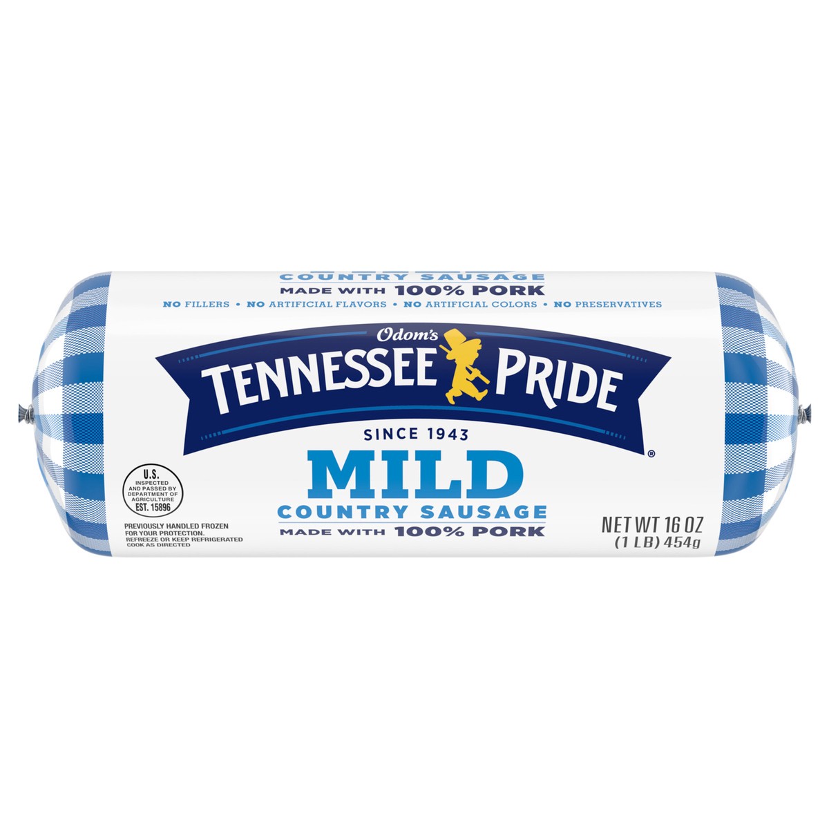 slide 1 of 5, Odoms Tennessee Pride Mild Country Sausage 16 oz, 16 oz