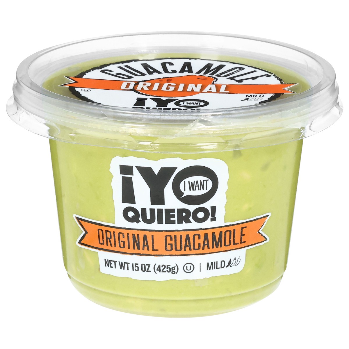 slide 1 of 1, ¡Yo Quiero! Mild Original Guacamole 15 oz, 15 oz