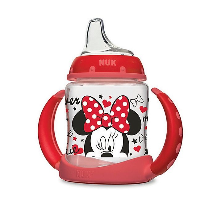 slide 1 of 1, NUK Minnie Mouse Learner Cup - Red, 5 oz