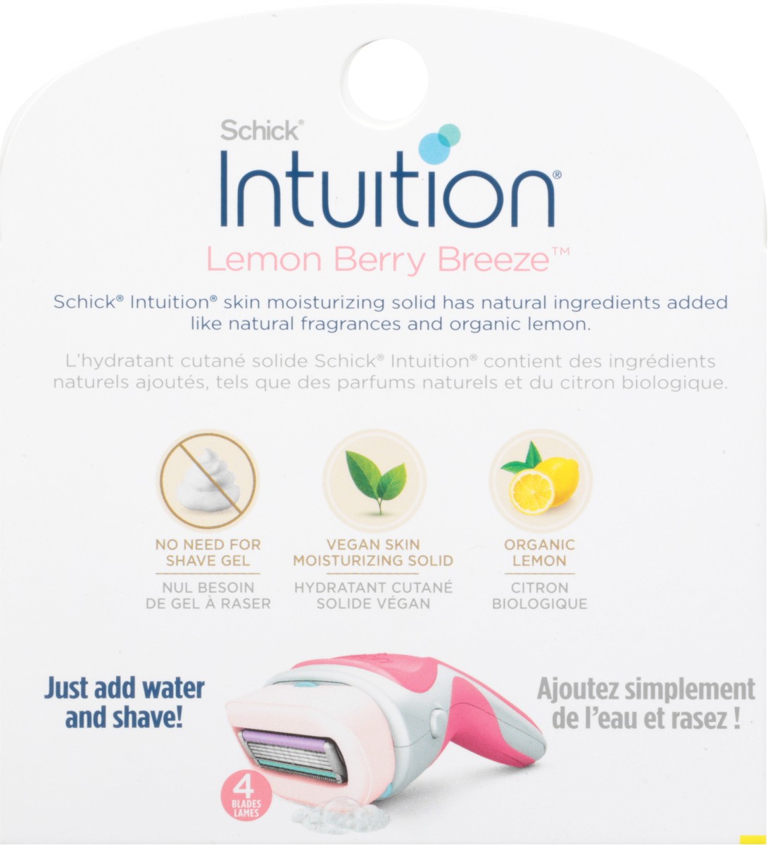 slide 2 of 9, Schick Intuition Lemon Berry Breeze Skin Moisturizing Solid 3 - 0.35 oz Solids, 3 ct