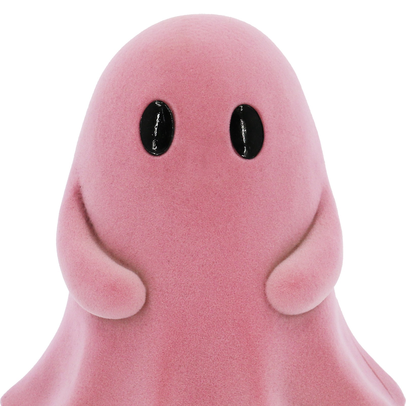 slide 4 of 4, 7" Flocked Ghost Tabletop Accent By Ashland, 6.13 in x 5.15 in x 6.8 in