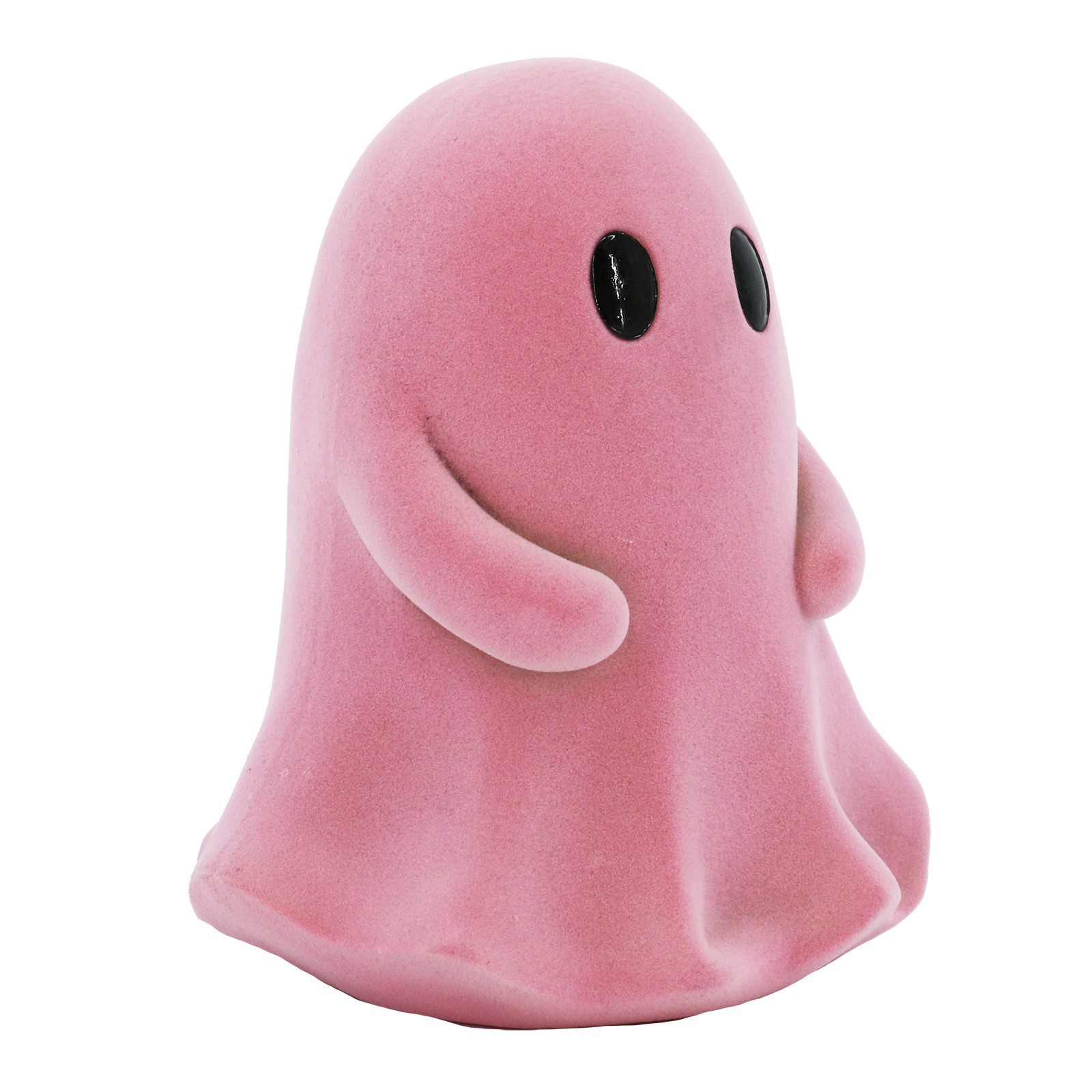 slide 2 of 4, 7" Flocked Ghost Tabletop Accent By Ashland, 6.13 in x 5.15 in x 6.8 in