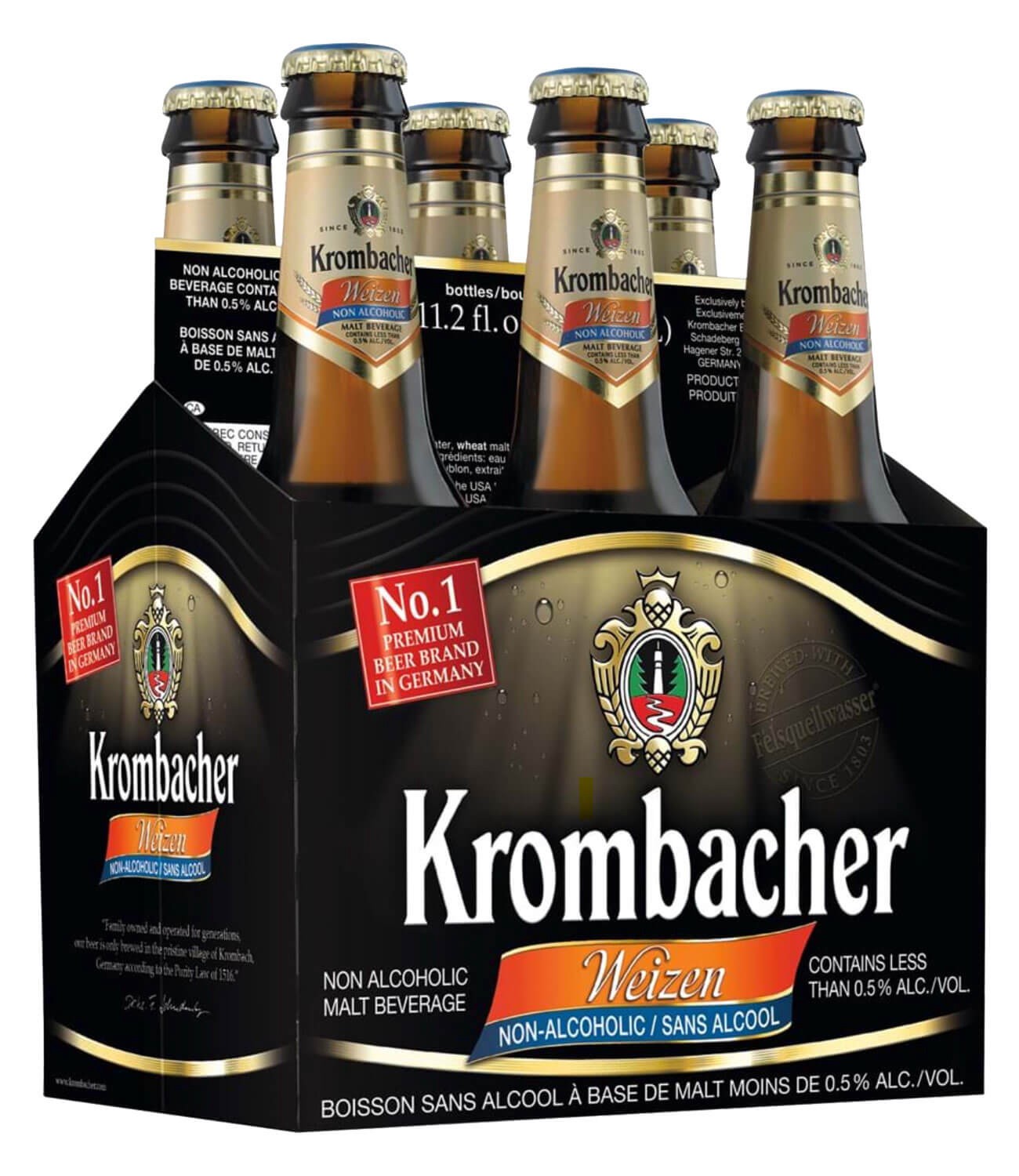 slide 1 of 4, Krombacher Beer 6 ea, 6 ct