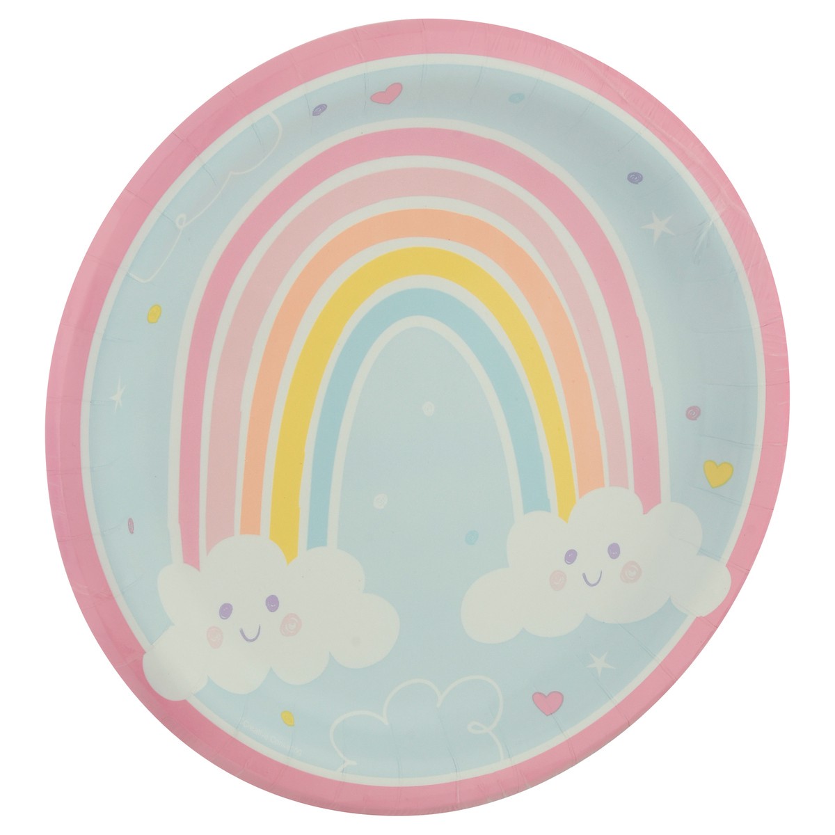 slide 2 of 11, Celebrations Happy Rainbow Plates 8 ea, 1 ct