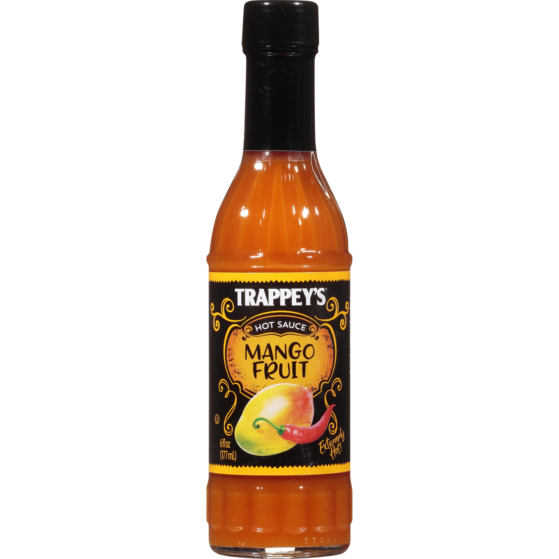 slide 1 of 1, Trappey's Mango Fruit Hot Sauce, 1 ct