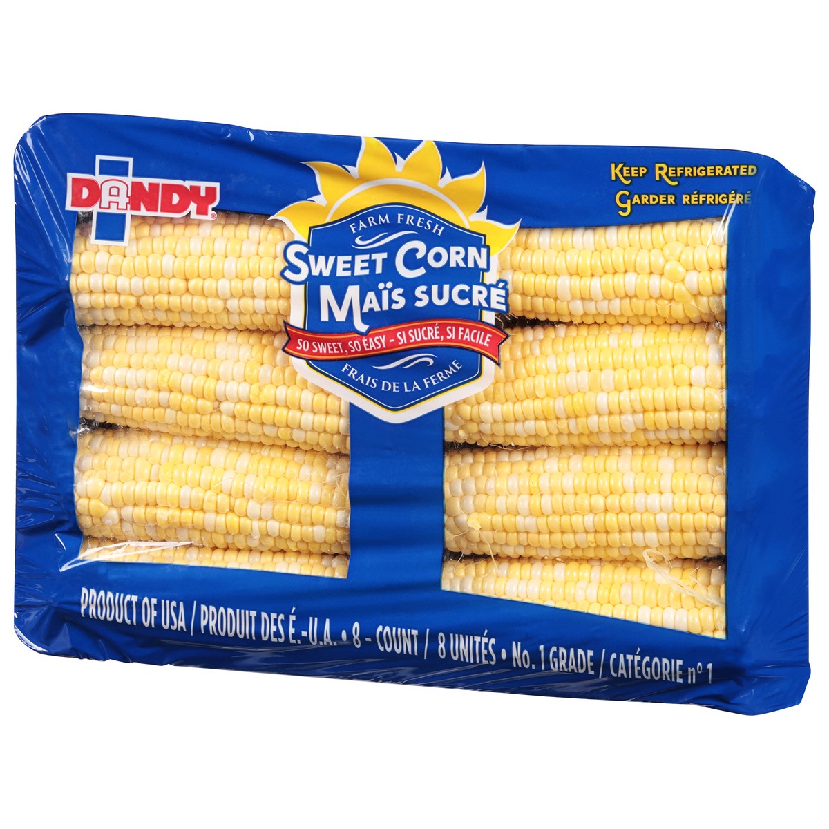 slide 11 of 11, Dandy Sweet Corn 8 ea, 8 ct
