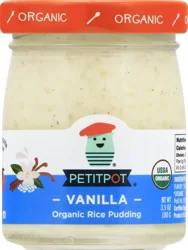 Petit Pot Organic Vanilla Rice Pudding 3.5 oz