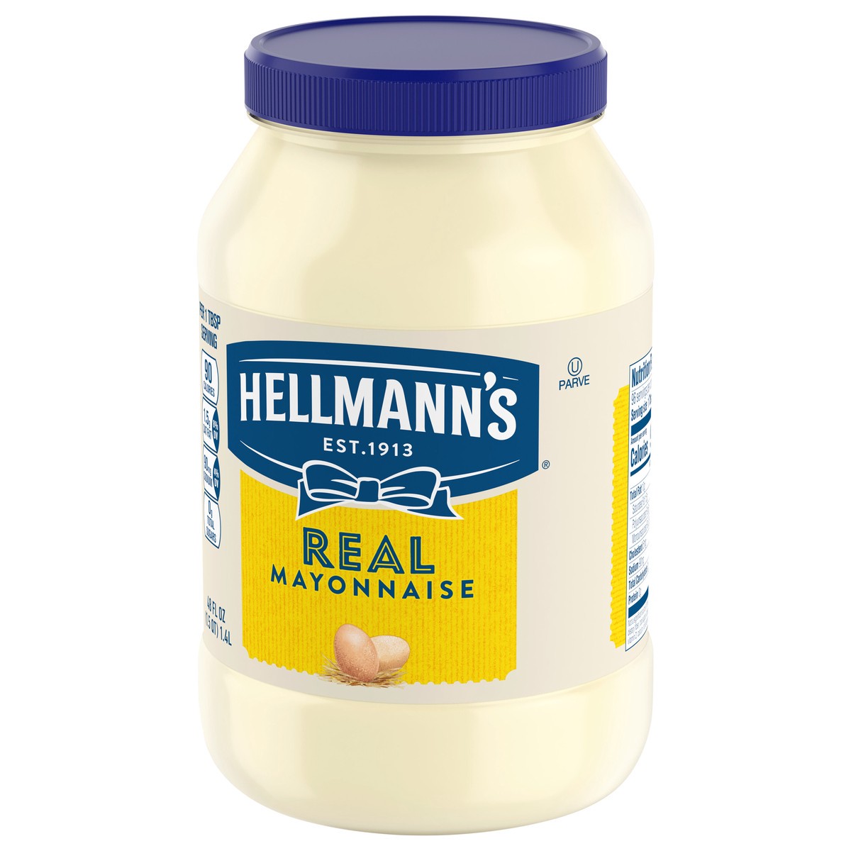 slide 8 of 9, Hellmann's Real Mayonnaise, 48 oz