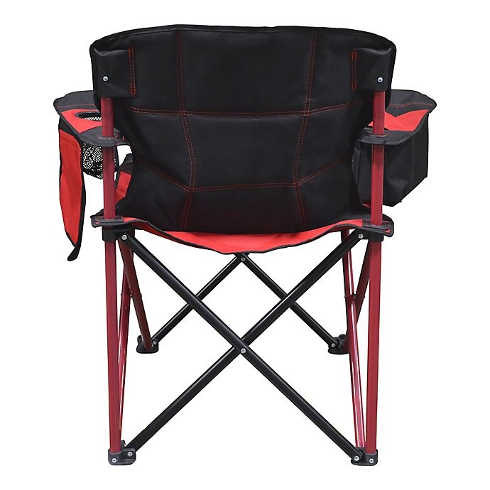 slide 3 of 4, Caravan Sports Elite Quad Folding Chair - Cherry Red, 1 ct