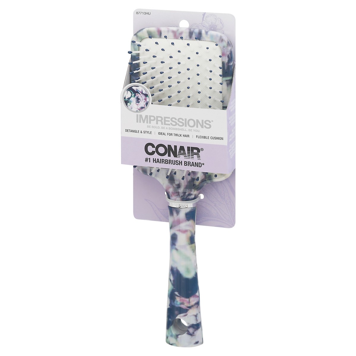 slide 4 of 10, Conair Impressions Paddle Brush, 1 ct