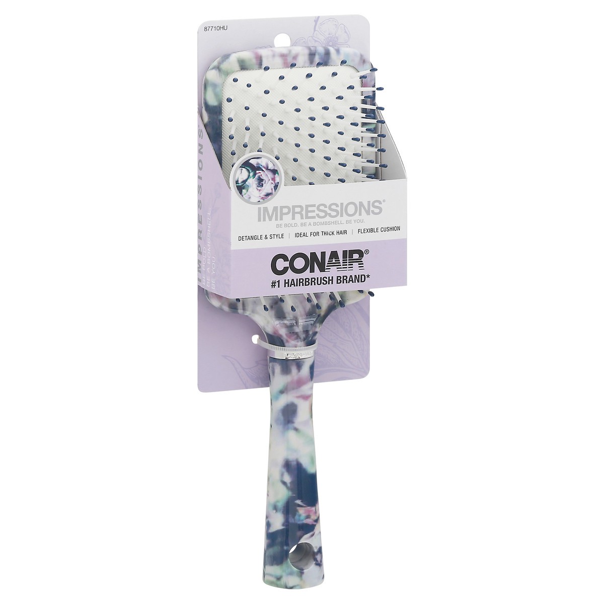 slide 10 of 10, Conair Impressions Paddle Brush, 1 ct