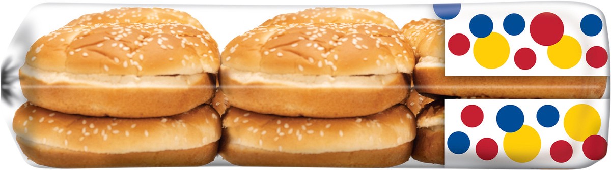 slide 12 of 13, Wonder Restaurant Style Seeded Hamburger Buns 12 ct Bag, 12 ct
