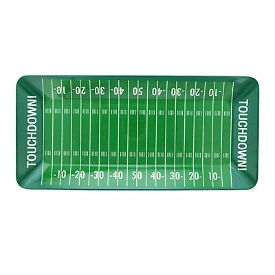 slide 1 of 1, All About U Melamine Small Football Tray, 1 ct