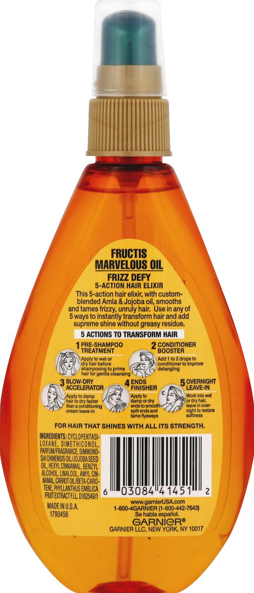 slide 2 of 3, Garnier Marvelous Oil 5 oz, 5 oz