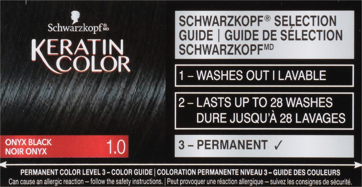 slide 7 of 7, Schwarzkopf Permanent Hair Color Cream, 1.0 Black Onyx, 6.10 fl oz