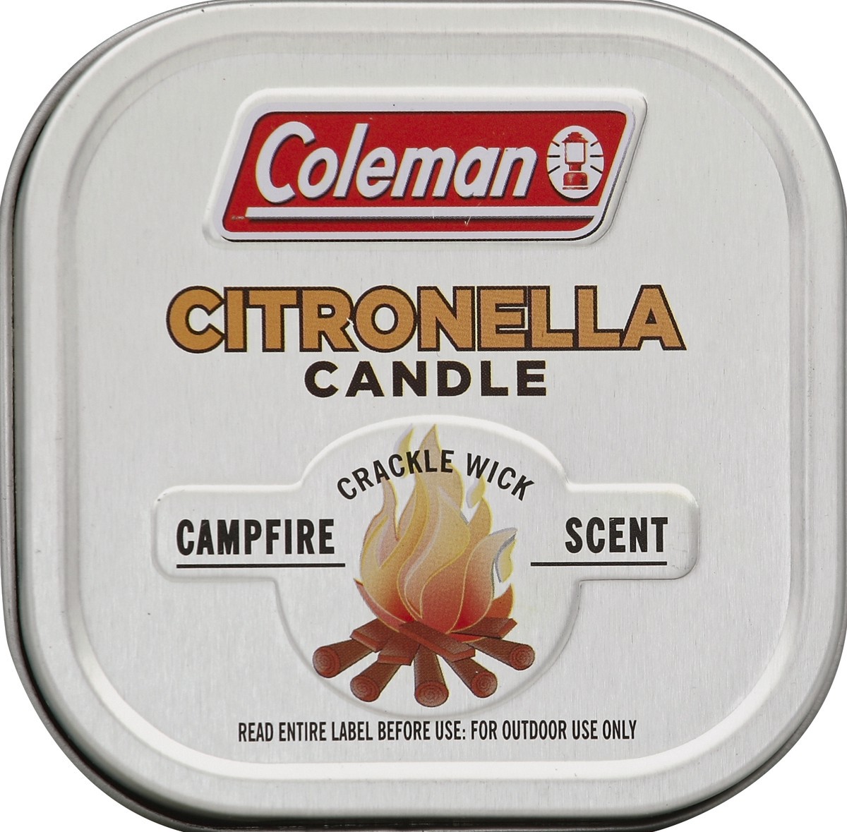 slide 4 of 4, Coleman Citronella Candle Tin Campfire, 6 oz