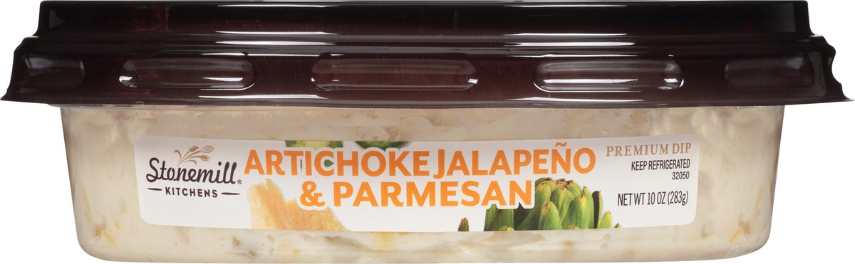 slide 7 of 9, Stonemill Kitchens Artichoke Jalapeno & Parmesan Premium Dip, 10 oz