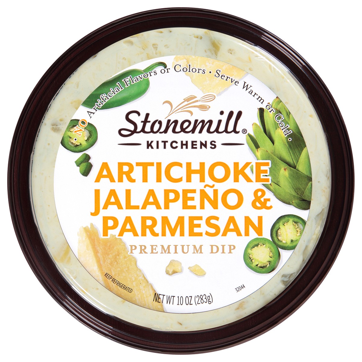 slide 8 of 9, Stonemill Kitchens Artichoke Jalapeno & Parmesan Premium Dip, 10 oz
