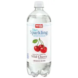 Weis Quality Sparkling Black Cherry Water