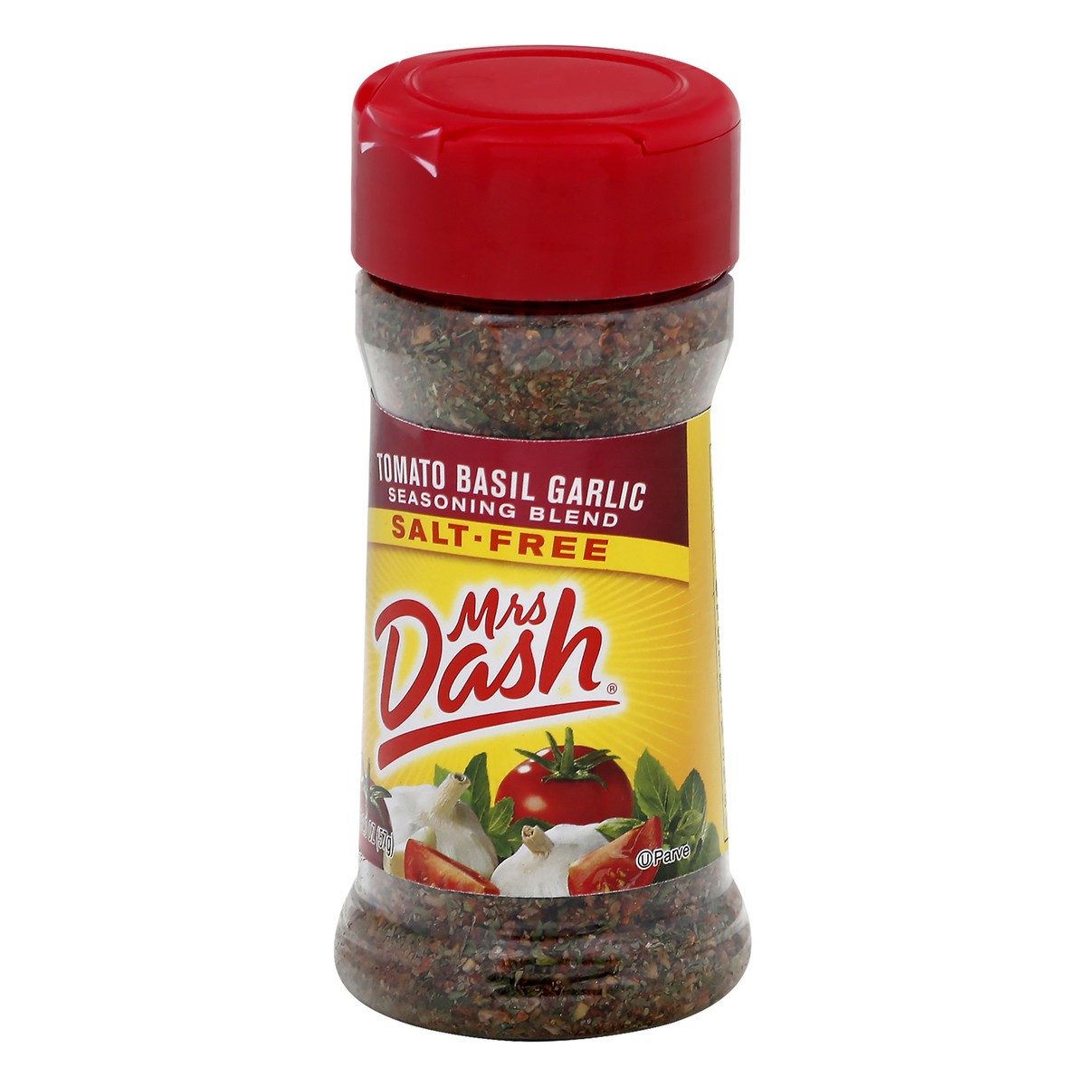 slide 5 of 10, Dash Tomato Basil Garlic Salt-Free Seasoning Blend 2 oz. Shaker, 2 oz