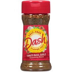 Dash Tomato Basil Garlic Salt-Free Seasoning Blend Shaker - 2 oz
