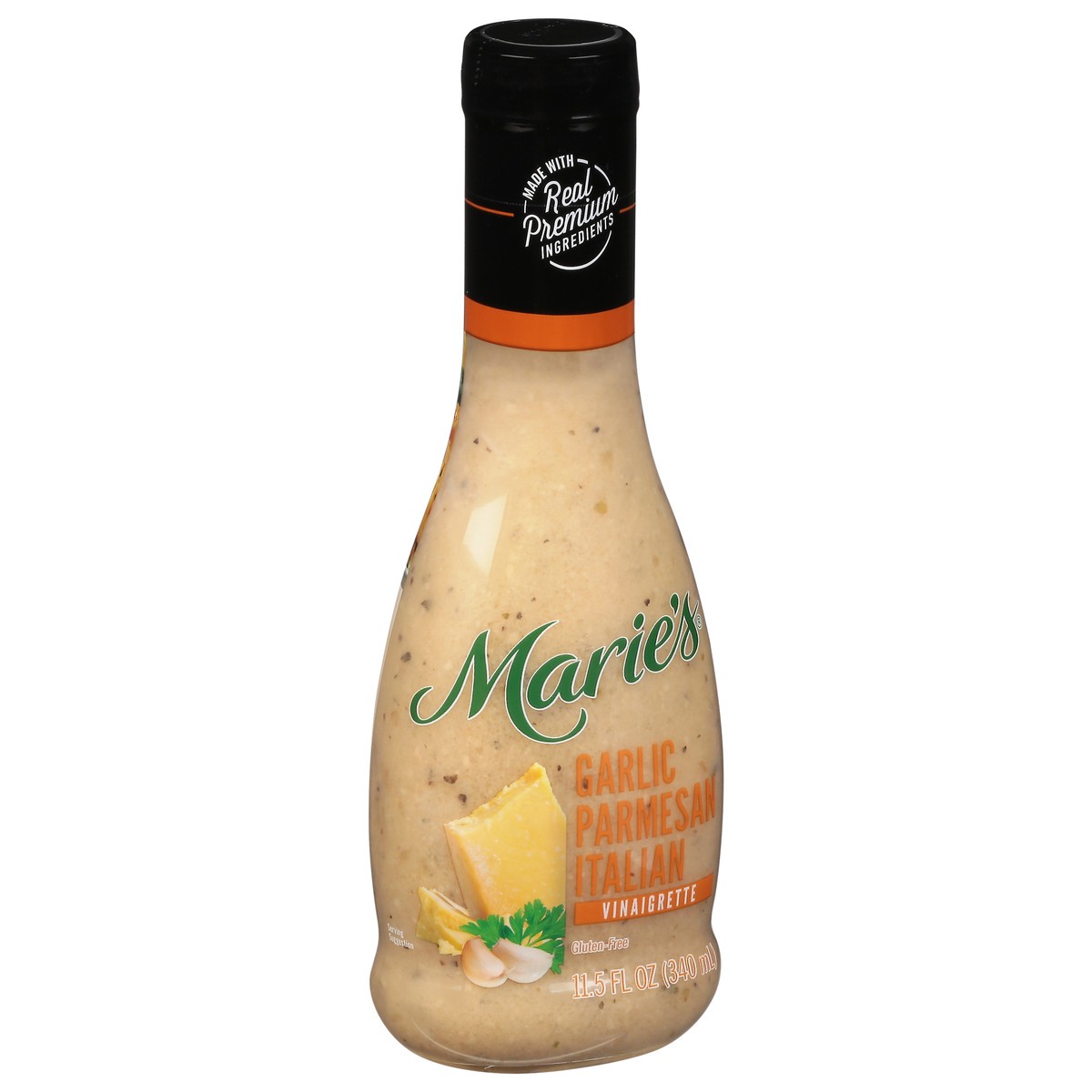 slide 9 of 9, Marie's Garlic Parmesan Italian Vinaigrette 11.5 fl oz, 11.5 fl oz