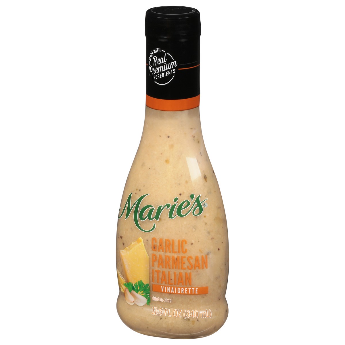 slide 5 of 9, Marie's Garlic Parmesan Italian Vinaigrette 11.5 fl oz, 11.5 fl oz