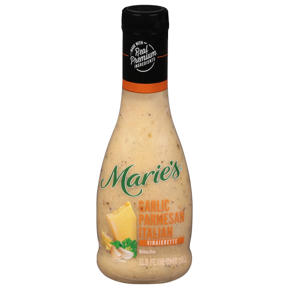 slide 1 of 9, Marie's Garlic Parmesan Italian Vinaigrette 11.5 fl oz, 11.5 fl oz