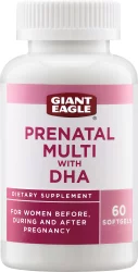 Giant Eagle Prenatal Multi With Dha