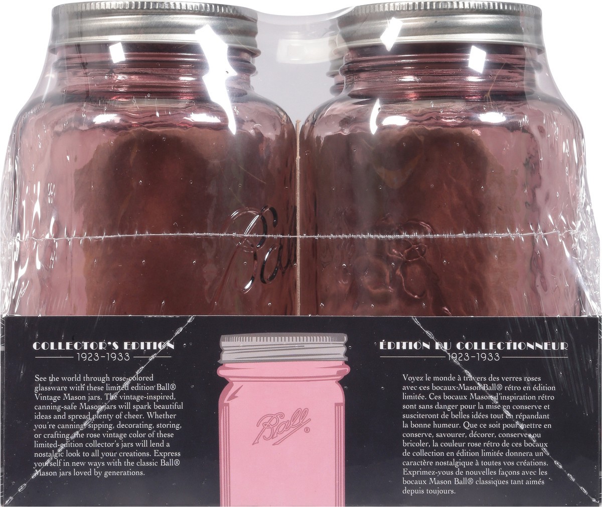 slide 4 of 9, Ball 32 Ounce Regular Mouth Jars with Lids & Bands 4 ea, 4 ct