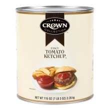 slide 1 of 1, Crown Collection Tomato Ketchup, 115 oz