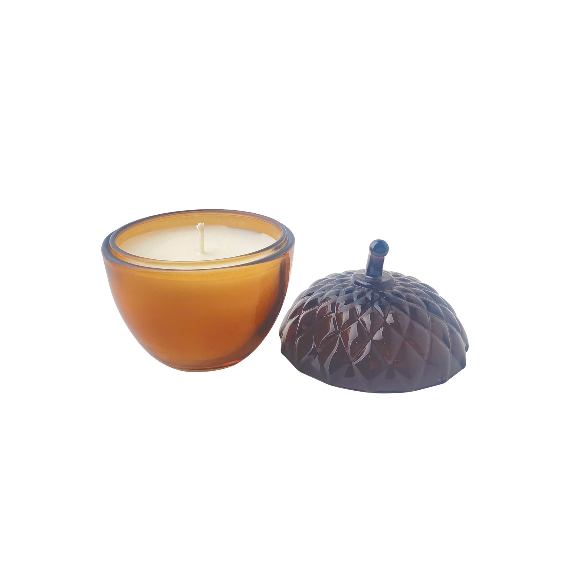 slide 3 of 4, 9oz. Scented Glass Acorn Candle By Ashland, 9 oz