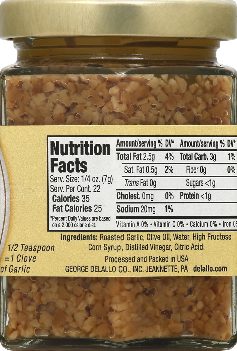 slide 7 of 10, dellalo Garlic - 5.5 oz, 5.5 oz