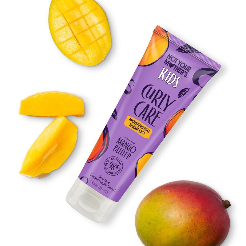 slide 2 of 5, Not Your Mother's Curly Care Kids Mango Butter Moisturizing Shampoo 8 fl oz, 8 fl oz