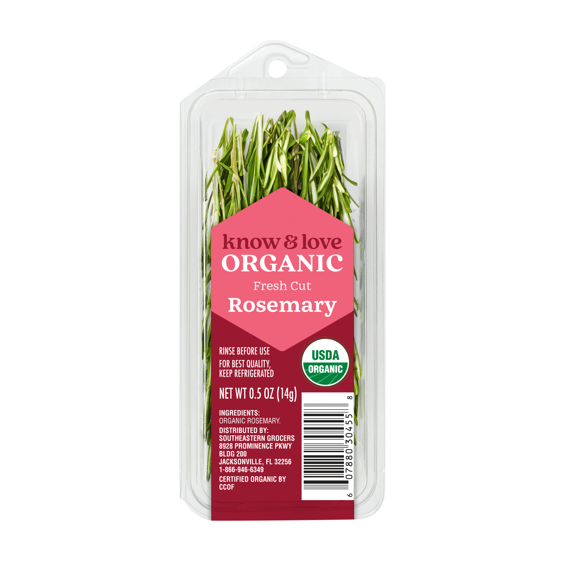 slide 1 of 1, Know & Love Herb Rosemary, 0.5 oz