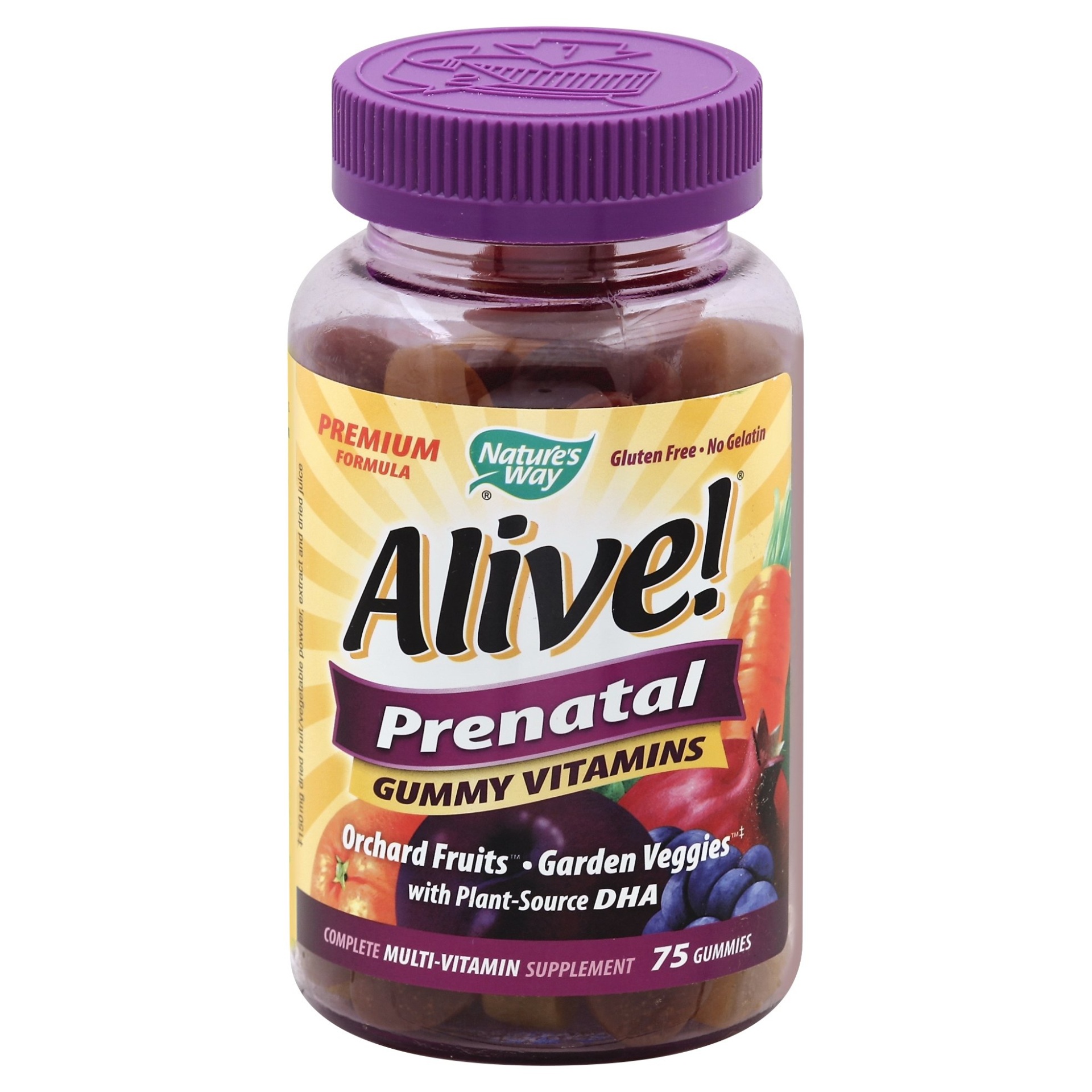 Nature's Way Alive Prenatal Gummy Vitamins 75 ct Shipt