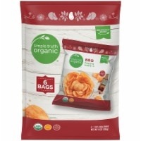 slide 1 of 1, Simple Truth Organic BBQ Potato Chips, 6 ct; 1 oz