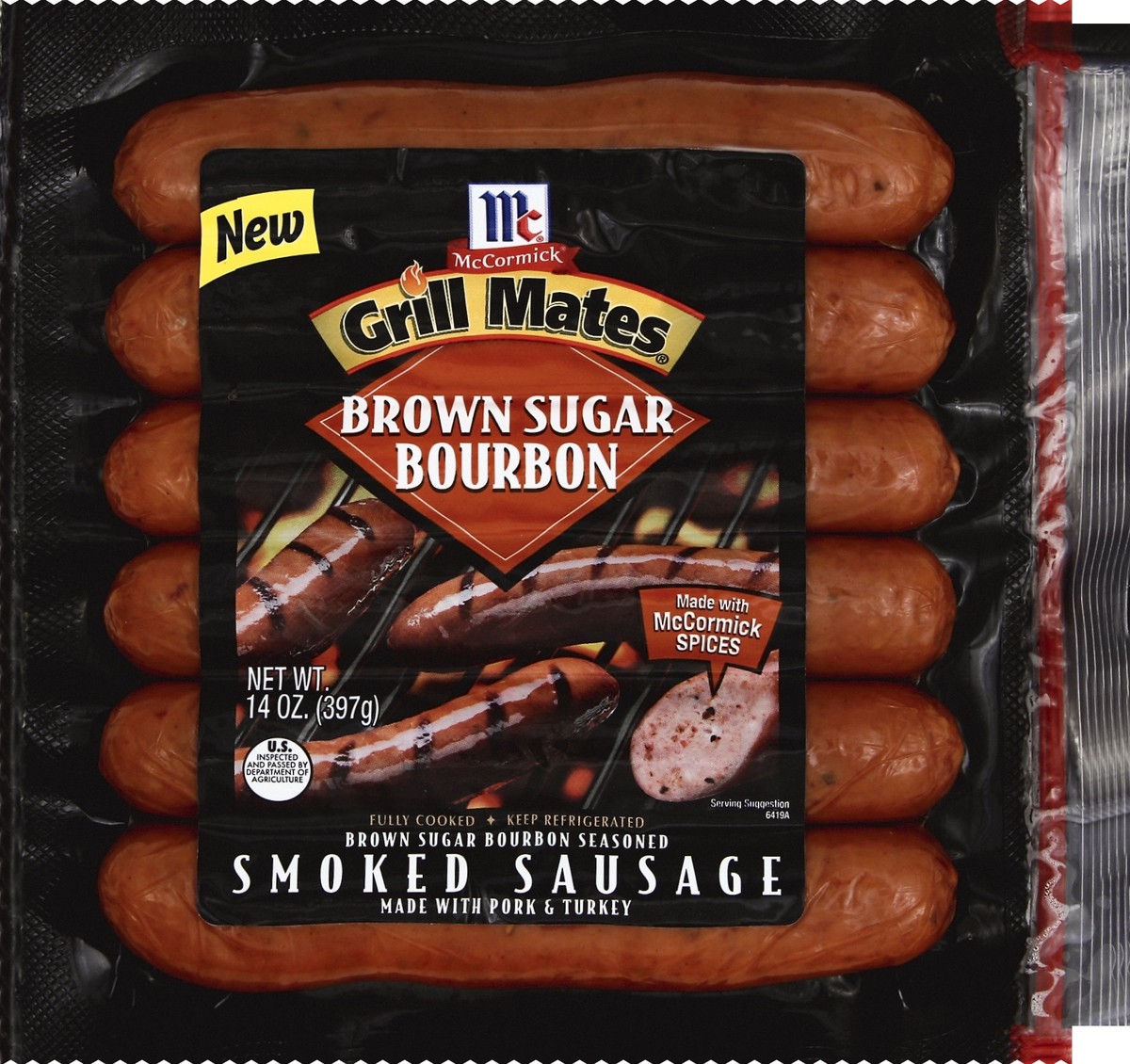 slide 3 of 5, McCormick Sausage 14 oz, 14 oz