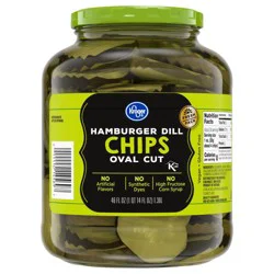 Kroger® Hamburger Dill Chip Pickles
